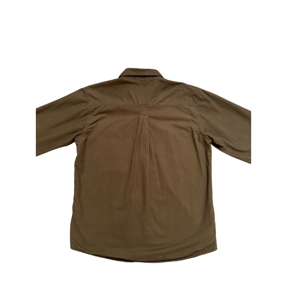 Gioberti Men's 100% Cotton Brushed and Soft Twill Shirt Jacket, Size XL - Picture 9 of 9